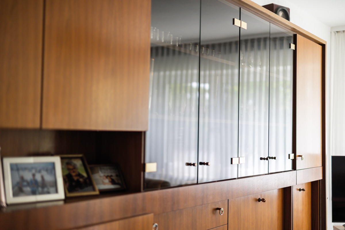 Wohnzimmerschrank von Dieter Hoffmann