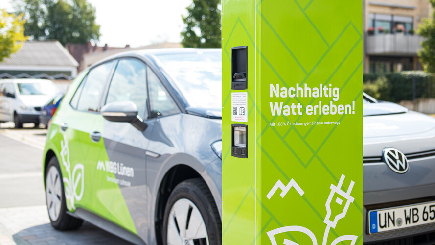 E-Ladesäule der WBG
