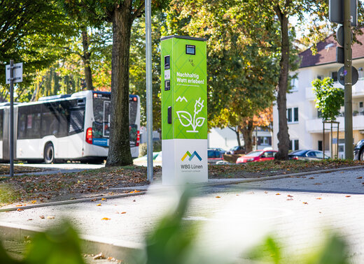 Ladesäule in der Lüner Parkstraße