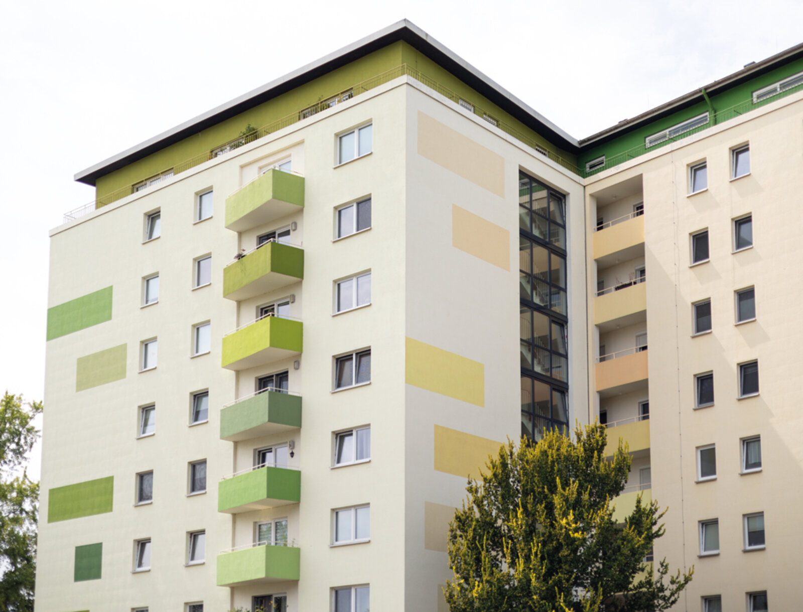 Wohnhaus Moltkestraße im Jahr 2024