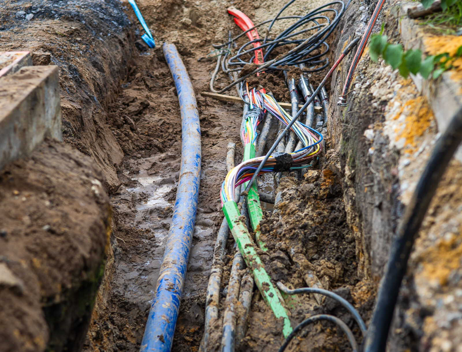 Versorgungsleitungen