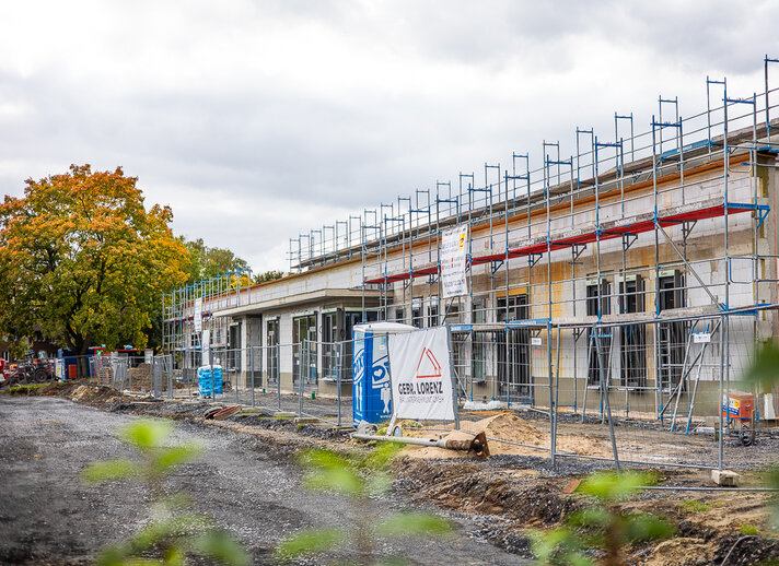 Neue Kindertagesstätte im Bau